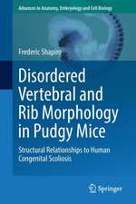 Disordered Vertebral and Rib Morphology in Pudgy Mice: Structural Relationships to Human Congenital Scoliosis