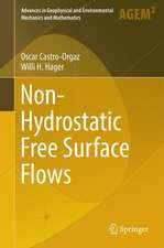 Non-Hydrostatic Free Surface Flows