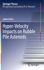 Hyper-Velocity Impacts on Rubble Pile Asteroids