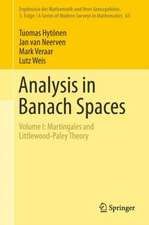 Analysis in Banach Spaces: Volume I: Martingales and Littlewood-Paley Theory