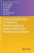 Statistical Applications for Chemistry, Manufacturing and Controls (CMC) in the Pharmaceutical Industry