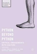 Python beyond Python: Critical Engagements with Culture