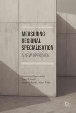 Measuring Regional Specialisation