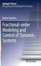 Fractional-order Modeling and Control of Dynamic Systems