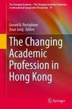 The Changing Academic Profession in Hong Kong