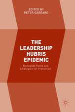 The Leadership Hubris Epidemic