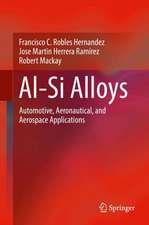 Al-Si Alloys: Automotive, Aeronautical, and Aerospace Applications