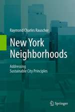 New York Neighborhoods - Addressing Sustainable City Principles