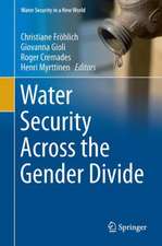 Water Security Across the Gender Divide