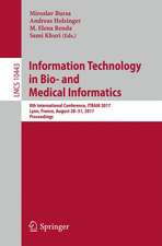 Information Technology in Bio- and Medical Informatics: 8th International Conference, ITBAM 2017, Lyon, France, August 28–31, 2017, Proceedings