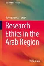 Research Ethics in the Arab Region