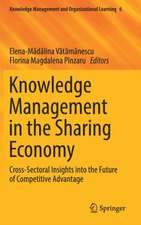 Knowledge Management in the Sharing Economy: Cross-Sectoral Insights into the Future of Competitive Advantage