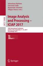 Image Analysis and Processing - ICIAP 2017: 19th International Conference, Catania, Italy, September 11-15, 2017, Proceedings, Part I