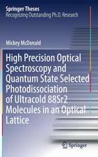 High Precision Optical Spectroscopy and Quantum State Selected Photodissociation of Ultracold 88Sr2 Molecules in an Optical Lattice