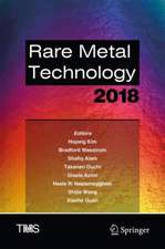 Rare Metal Technology 2018