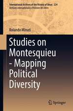 Studies on Montesquieu - Mapping Political Diversity