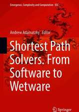 Shortest Path Solvers. From Software to Wetware