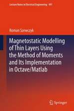 Magnetostatic Modelling of Thin Layers Using the Method of Moments And Its Implementation in OCTAVE/MATLAB