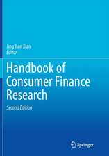 Handbook of Consumer Finance Research