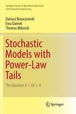 Stochastic Models with Power-Law Tails: The Equation X = AX + B