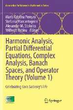 Harmonic Analysis, Partial Differential Equations, Complex Analysis, Banach Spaces, and Operator Theory (Volume 1): Celebrating Cora Sadosky's life