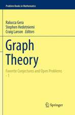 Graph Theory: Favorite Conjectures and Open Problems - 1