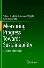 Measuring Progress Towards Sustainability