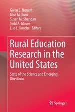 Rural Education Research in the United States: State of the Science and Emerging Directions