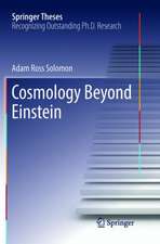 Solomon, A: Cosmology Beyond Einstein