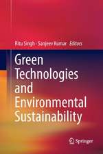 Green Technologies and Environmental Sustainability