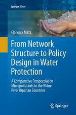 From Network Structure to Policy Design in Water Protection: A Comparative Perspective on Micropollutants in the Rhine River Riparian Countries