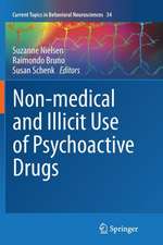 Non-medical and illicit use of psychoactive drugs