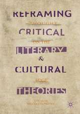 Reframing Critical, Literary, and Cultural Theories: Thought on the Edge