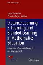 Distance Learning, E-Learning and Blended Learning in Mathematics Education: International Trends in Research and Development