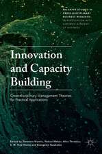 Innovation and Capacity Building: Cross-disciplinary Management Theories for Practical Applications