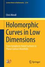 Holomorphic Curves in Low Dimensions