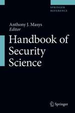 Handbook of Security Science