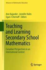 Teaching and Learning Secondary School Mathematics