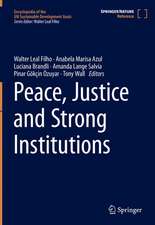 Peace, Justice and Strong Institutions