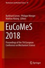 EuCoMeS 2018: Proceedings of the 7th European Conference on Mechanism Science