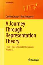 A Journey Through Representation Theory