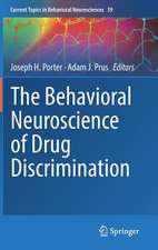 The Behavioral Neuroscience of Drug Discrimination