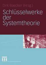 Schlüsselwerke der Systemtheorie