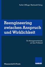 Reengineering Zwischen Anspruch und Wirklichkeit: Ein Managementansatz auf dem Prüfstand