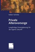 Private Altersvorsorge