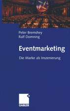 Eventmarketing: Die Marke als Inszenierung