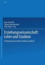 Erziehungswissenschaft: Lehre und Studium