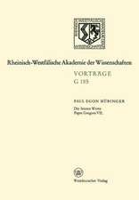 Die letzten Worte Papst Gregors VII: 164. Sitzung am 20. Januar 1971 in Düsseldorf