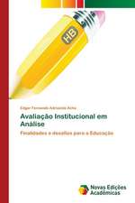 Avaliação Institucional em Análise