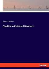 Studies in Chinese Literature